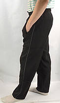 Штани чоловічі зимові спортивні XL — 5XL Штани теплі Ao Longcom Чорний колір, фото 2