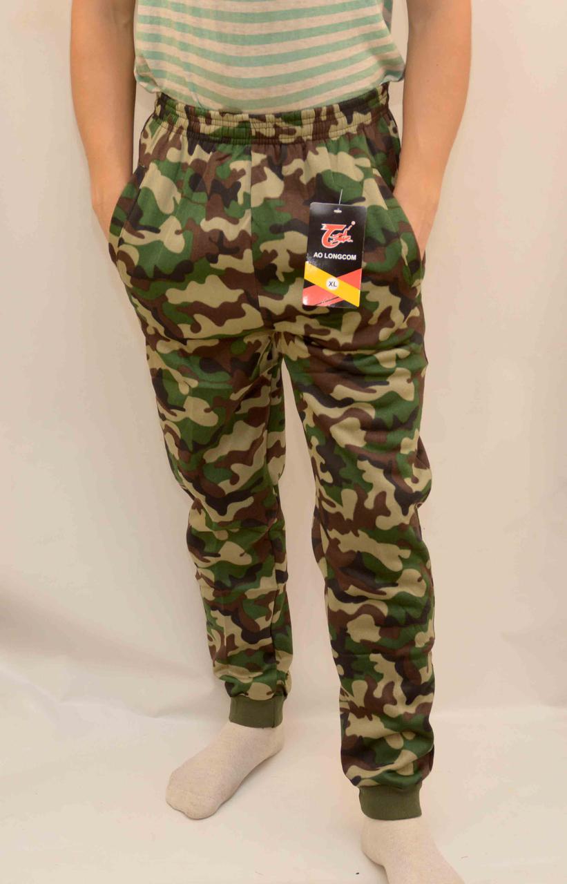 Штани чоловічі зимові камуфляжні XL — 5XL Штани спортивні зимові Ao longcom — Під манжет