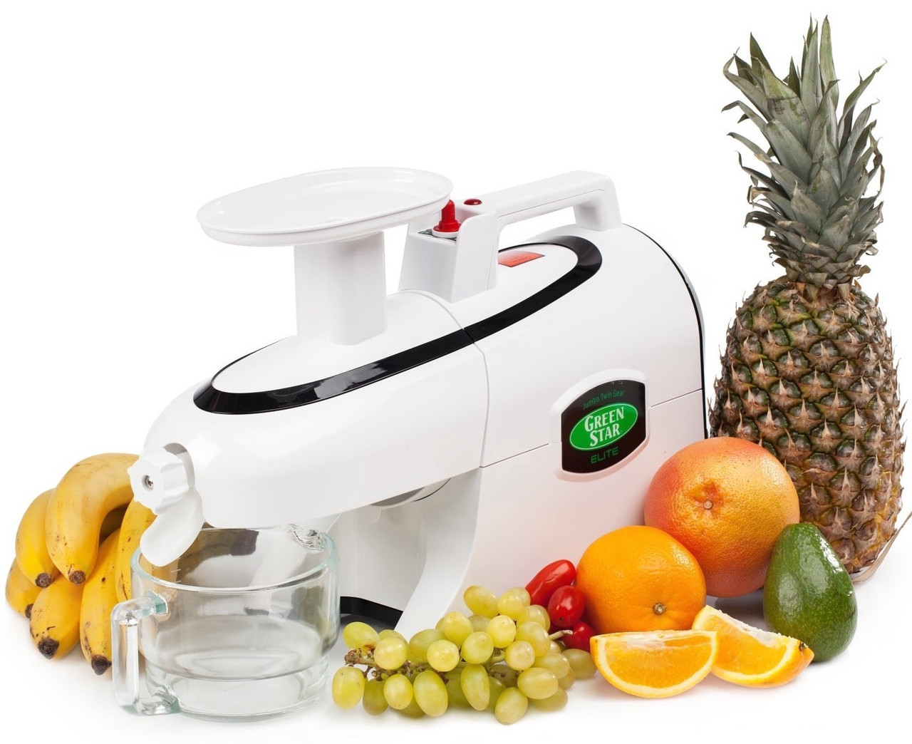 Двошнекова соковичавниця Green Star Elite GSE — 5000 White