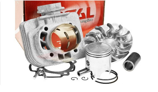 Циліндр у зборі для скутерів 70 см3 Aprilia Atala Benelli TGB Suzuki Derbi HSC Italjet Malaguti Pegasus Siam