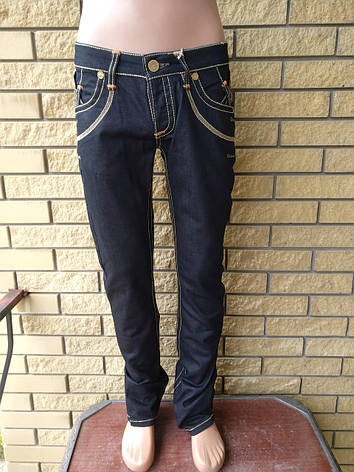 Джинси жіночі полубатальные щільні BRIGHT, Туреччина, фото 1