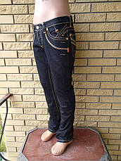 Джинси жіночі полубатальные щільні BRIGHT, Туреччина, фото 2