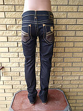 Джинси жіночі полубатальные щільні BRIGHT, Туреччина, фото 3