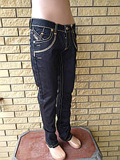 Джинси жіночі полубатальные щільні BRIGHT, Туреччина, фото 4