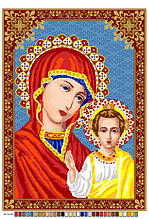 Схема на канві (А-3) Ікона Казанської божественної матері