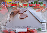 Дошка обробна пластикова 19×29 см для кухні "Юнипласт", фото 8