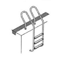 Сходи для басейну 3 ступені Mixta Kripsol навісна MXI 3.C, фото 2