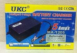 Прилад для заряджання акумулятора 12 В 5 А, МА-1205 UKC Battery Charger 5A