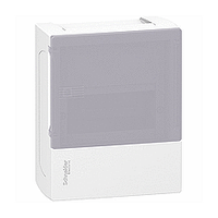 Щит Schneider-Electric Mini Pragma 6 модулів навісний димчаста двері IP40 MIP12106T