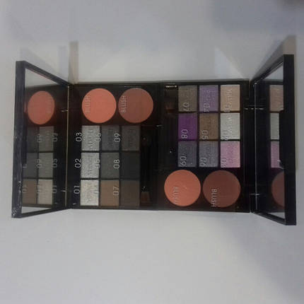 Тіні Versace Sheer Eye Shadow Colour тіні 9 кольорів+рум'яна 2 кольори, фото 1
