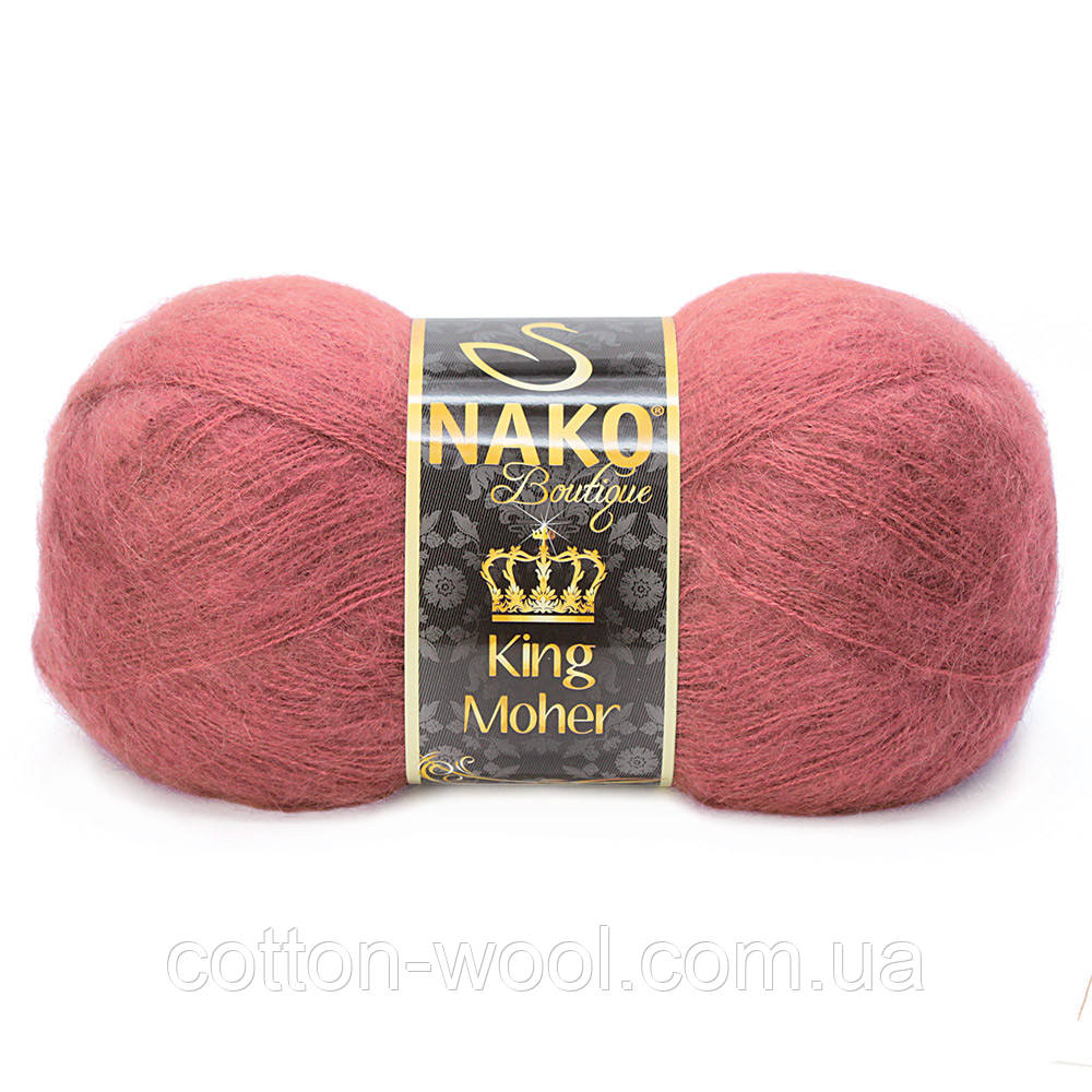 Nako King Moher (Кінг мохер) 11280 50% мохер, 50% преміум акрил