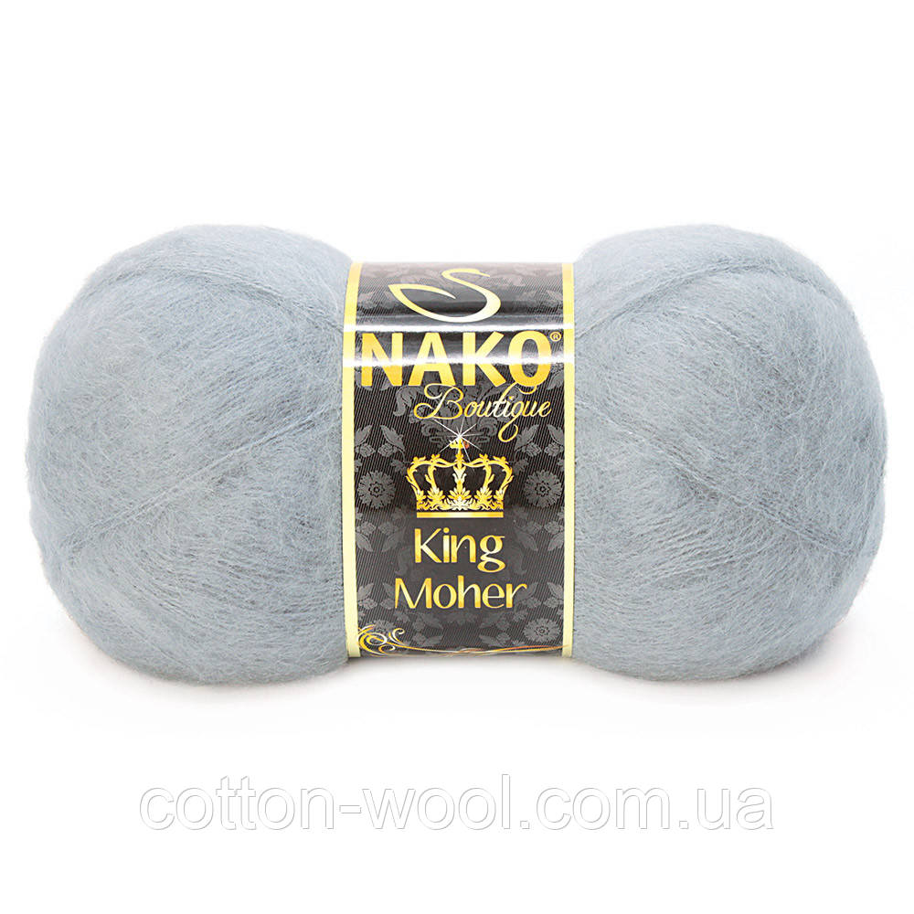 Nako King Moher (Кінг мохер) 11282 50% мохер, 50% преміум акрил