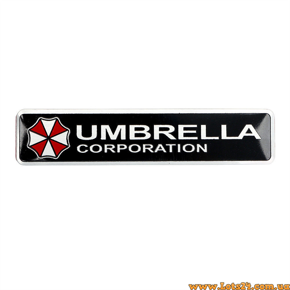 Авто значок Umbrella Corporation 3D наклейка resident evil на машину мотоцикл крила багажник авто наклейки на кузов бампер скло