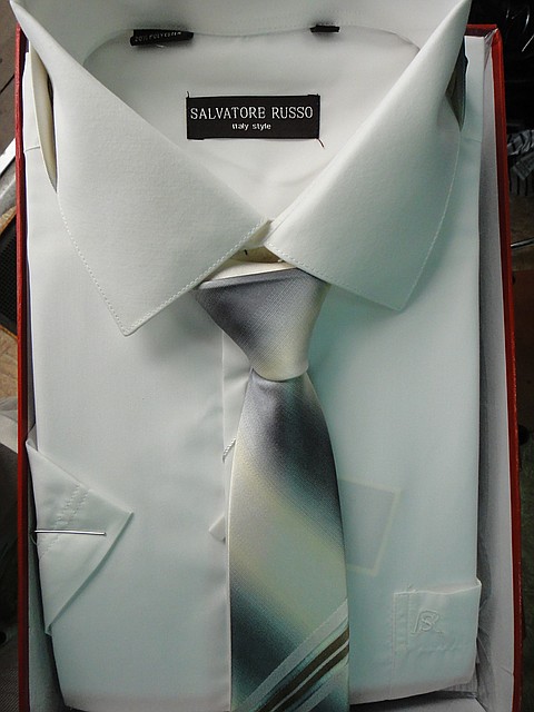 Сорочка чоловіча короткий рукав Salvatore Russo 5143K