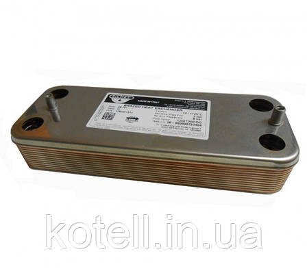Теплообмінник вторинний 24 кВт для газового котла Saunier Duval Themaclassic, Combitek (S10058), фото 2
