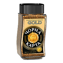 Кава розчинна Чорна карта Gold, 190 гр