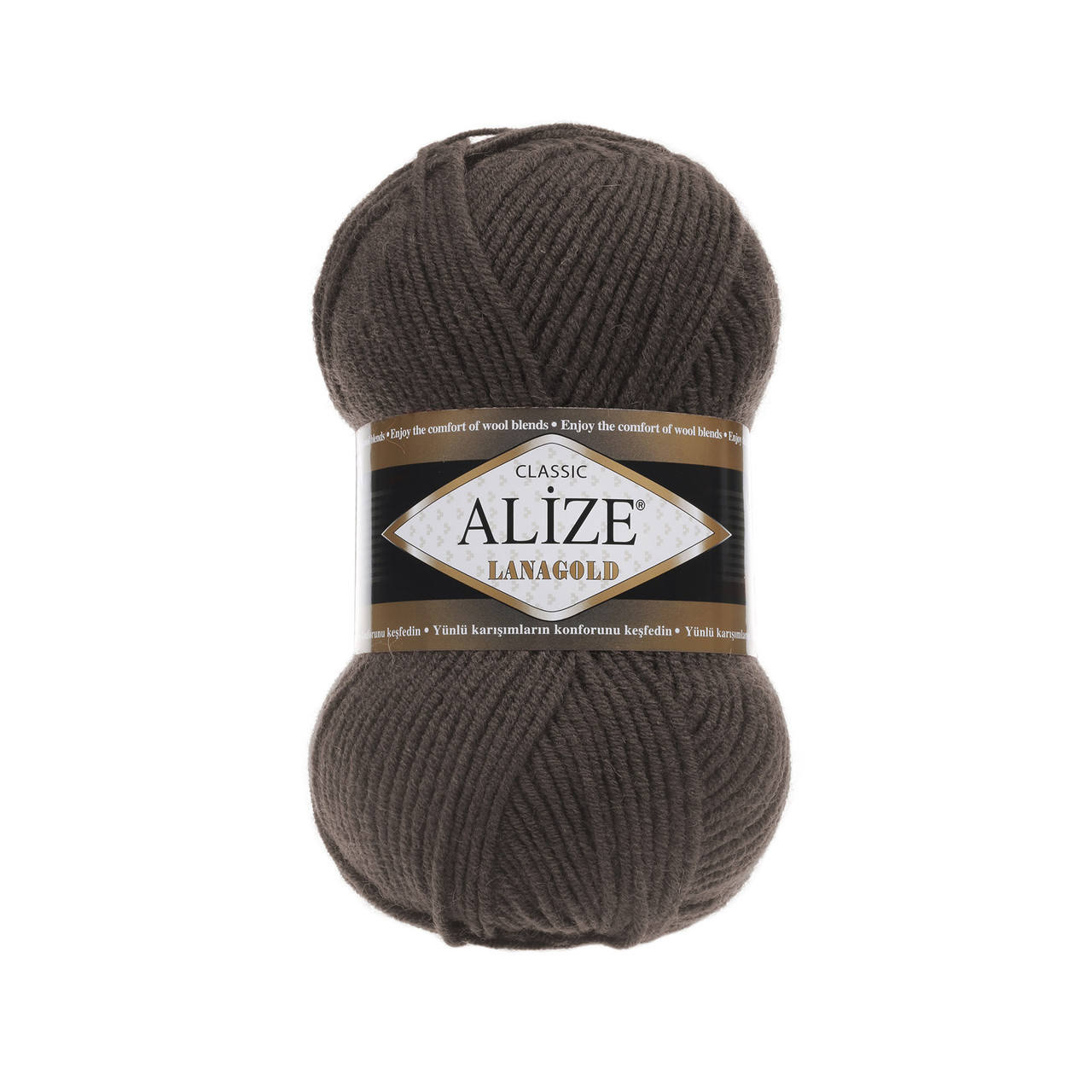 Alize lanagold 348 темно-сірий