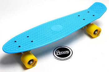 Penny Board Блакитний колір Гравірування