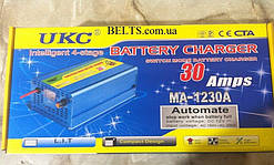 Зарядний пристрій для автомобільних акумуляторів МА-1230 UKC Battery Charger 12 V 30 Amps