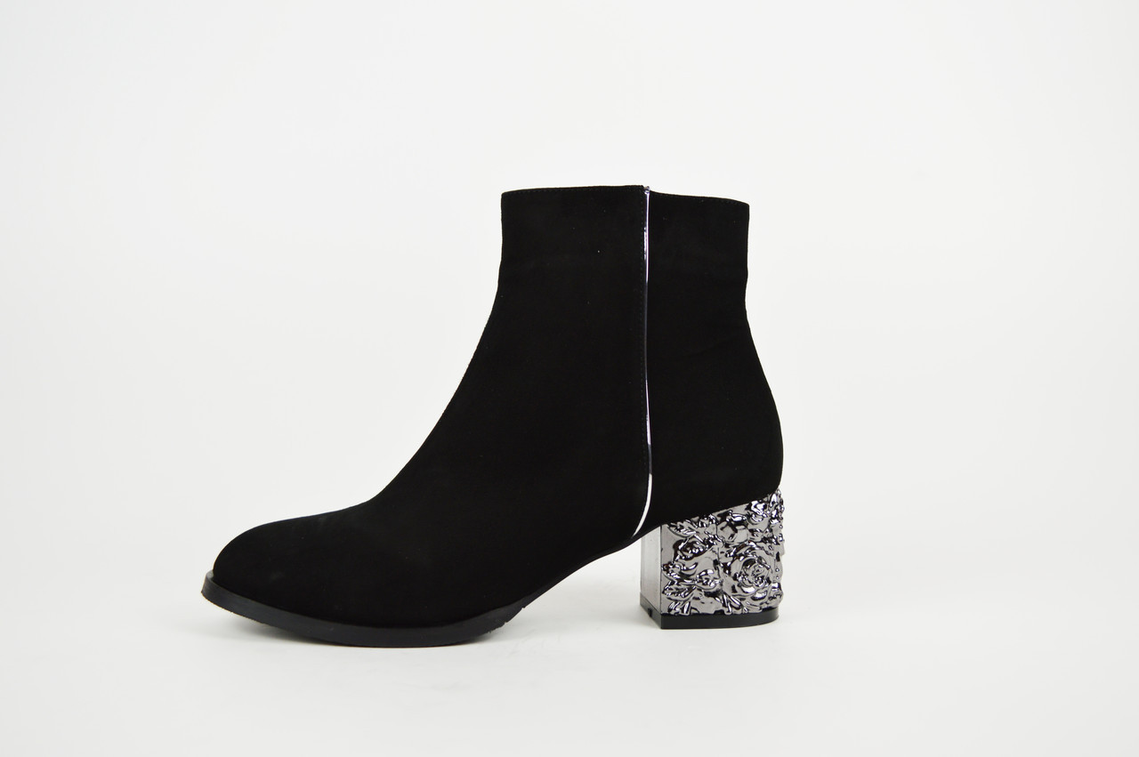 Черевики Donna Style 4060 38 Чорні шкіра 37