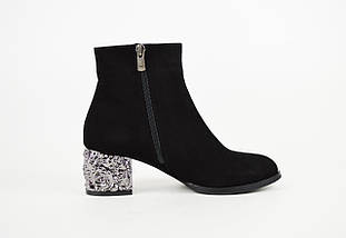 Черевики Donna Style 4060 38 Чорні шкіра 37, фото 5