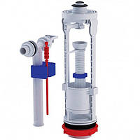 Арматура (WC6050M) для бачка з клапаном бічного подавання 1/2" (кнопка) АНІ Пласт