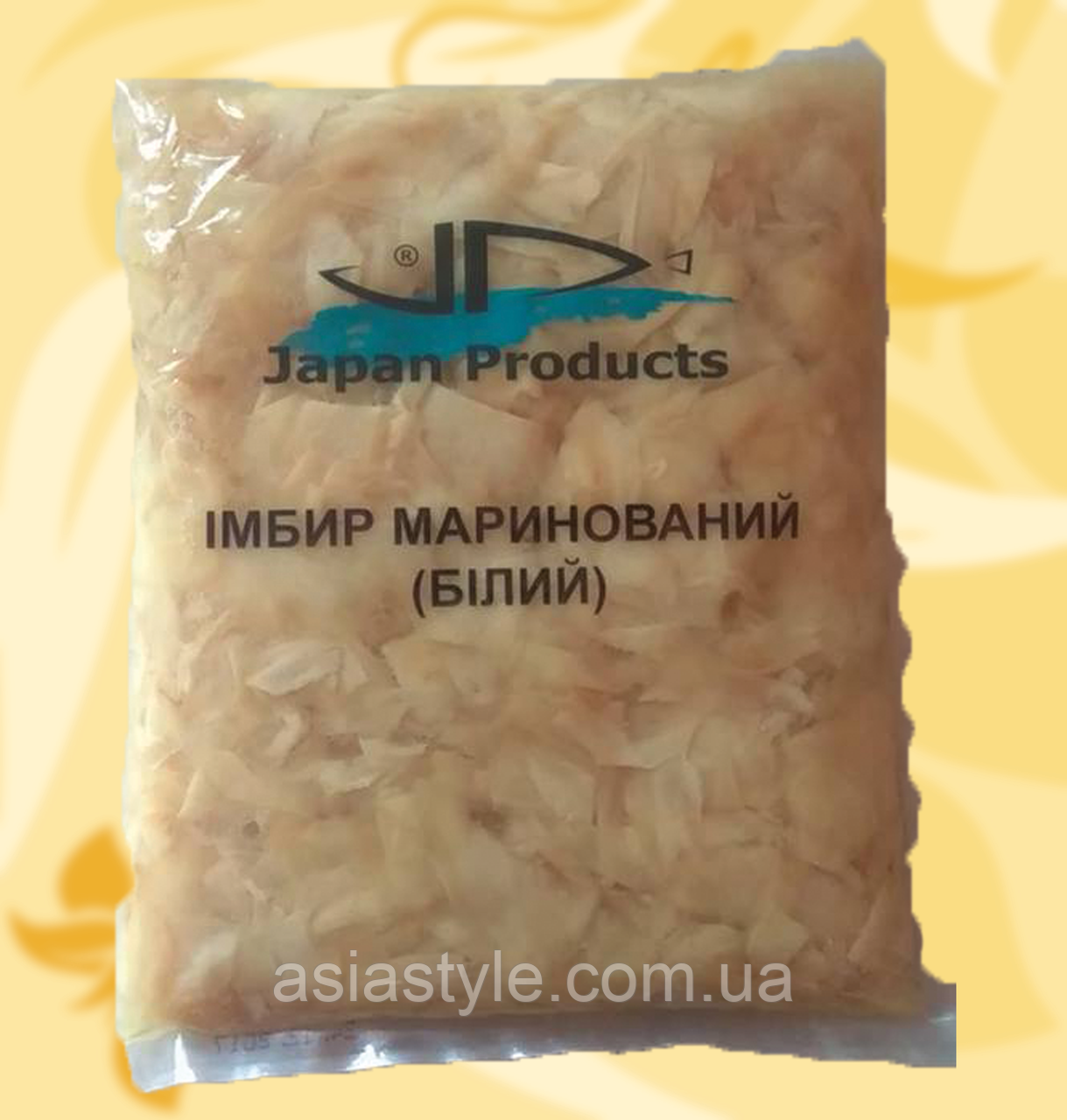 Імбир маринований, білий, 1 кг, Китай, Japan Products, Мау
