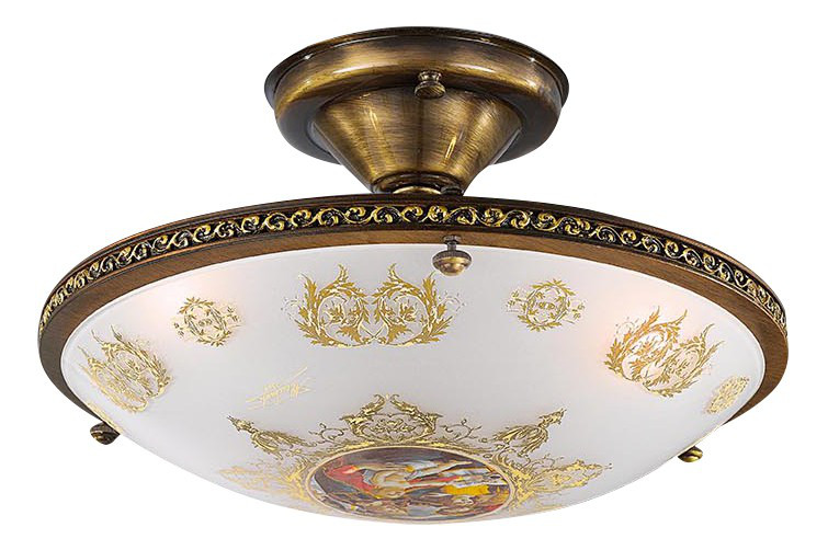 Стельовий світильник LA LAMPADA FLOWERS PL 415/6.40 or (MADONNA)