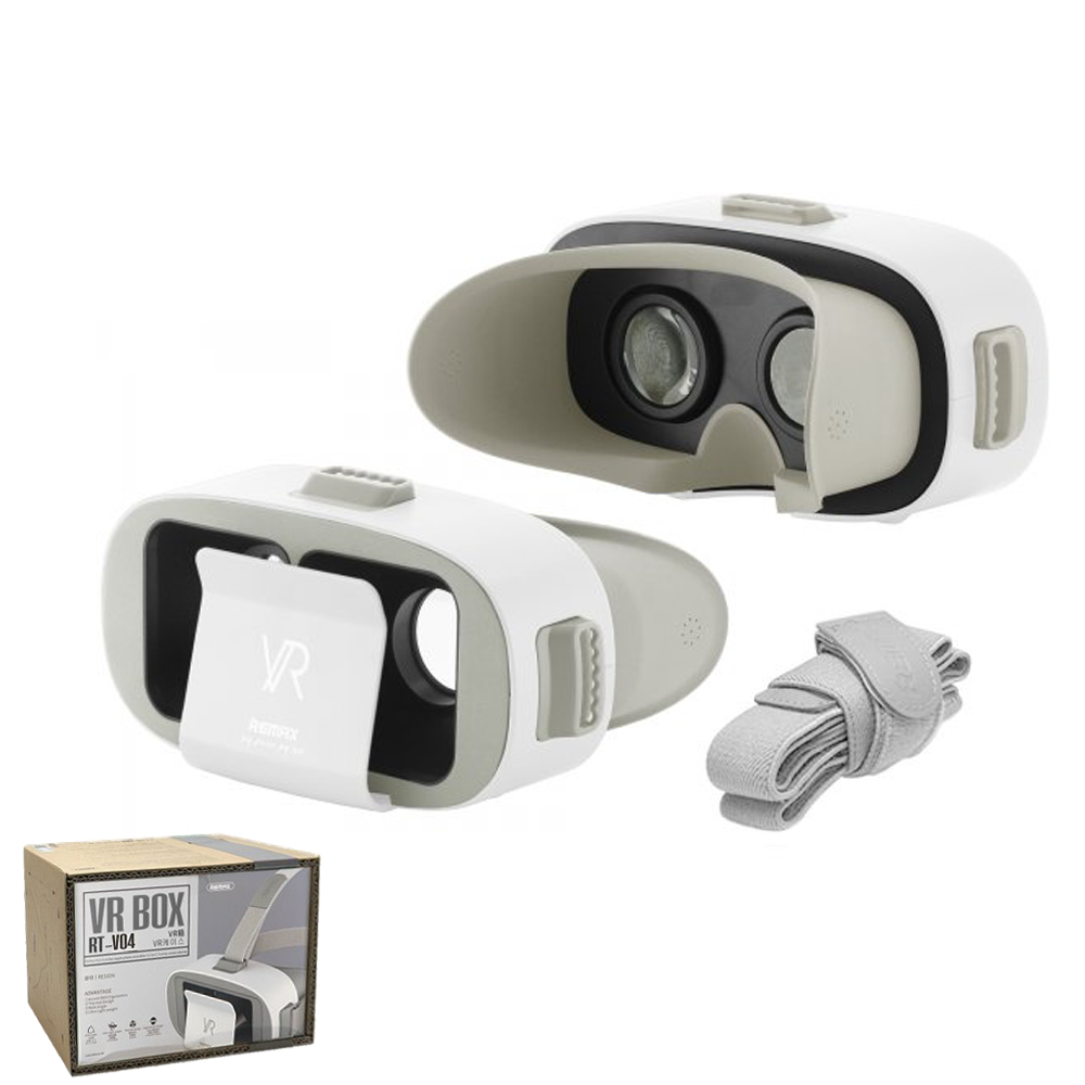 Окуляри віртуальної реальності Remax Resion VR Box RT-V04 4.7 — 5.22 дюйма Black White
