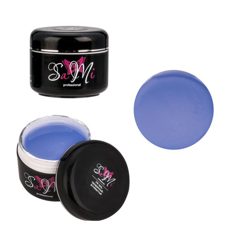 Гель для нарощування нігтів SaMi прозорий антижовтий, 15 мл