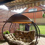 Гойдалки кокон без стійки тримісні, фото 5