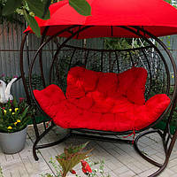 Гойдалка кокон з дахом тримісна