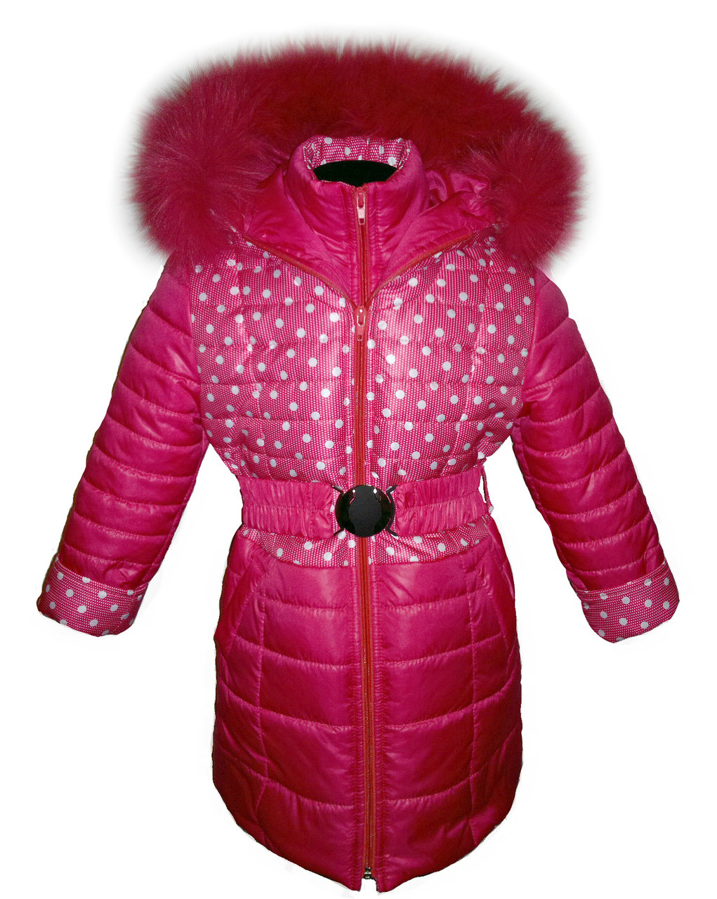 Пальто зимове для дівчинки 5, 6, 7 років
