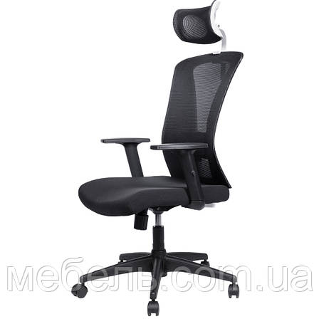 Комп'ютерне крісло Barsky Mesh White/Black BM-04, фото 1