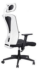 Комп'ютерне крісло Barsky Mesh White/Black BM-04, фото 4