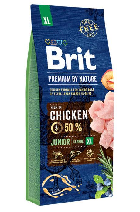 Brit (Брит) Premium Junior XL сухий корм для цуценят і молодих собак гігантських порід, 3 кг