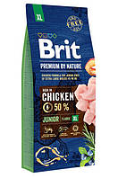 Brit (Брит) Premium Junior XL сухий корм для цуценят і молодих собак гігантських порід, 3 кг