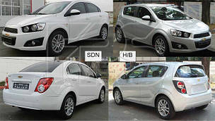 Дзеркала для Chevrolet Aveo 2012 - SDN/HB T300