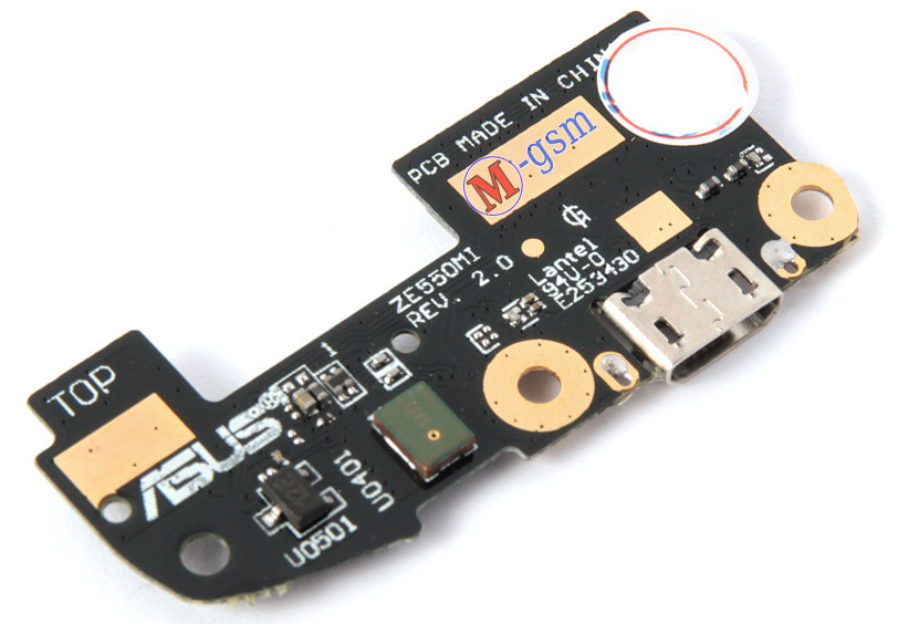 Плата з конектором USB і мікрофоном для Asus ZenFone 2 (ZE550CL)
