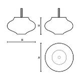Опори та ніжки для дивана, ніжки для крісла, матеріал дерево/ Код Н205, фото 3