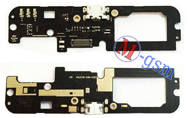 Плата з конектором USB і мікрофоном для Lenovo K5 (A6020), фото 1