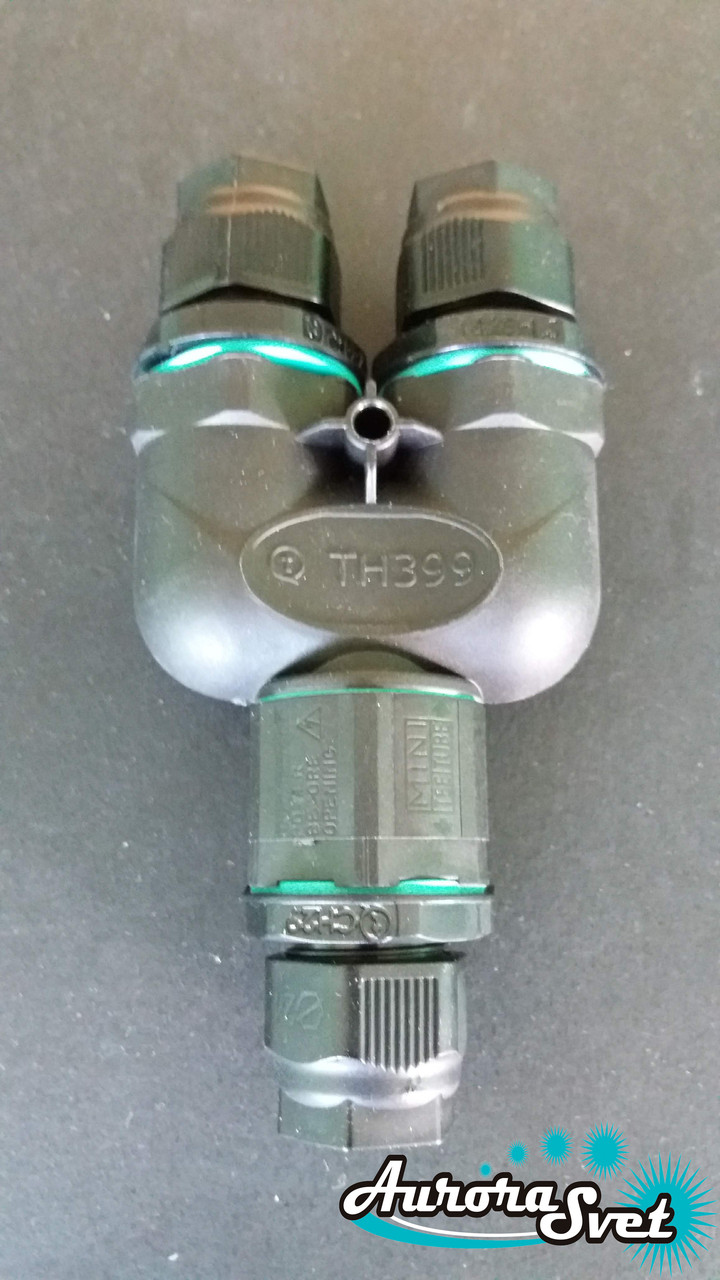 Разветвитель проводов тип Y на 3 выхода. THB.399.E3A. Герметичный, IP68 ...