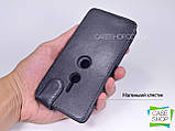 Відкидний чохол з натуральної шкіри для Sony Xperia XZ2 H8266, фото 4