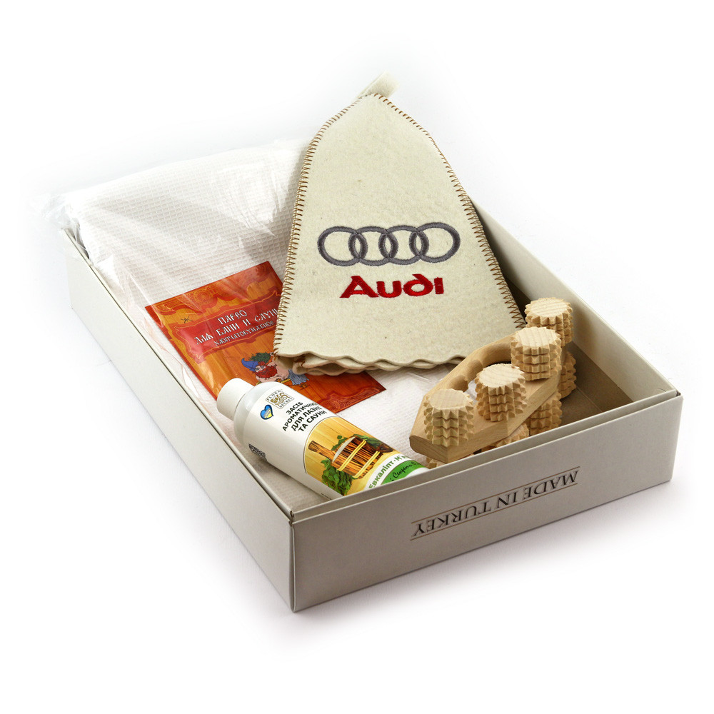 Подарунковий набір для сауни №13 Audi, для нього