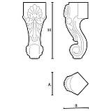Ніжки та опори різні для меблів / Код Н401, фото 5