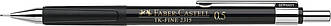 Олівець механічний Faber-Castell TK-FINE 2315 корпус чорний, 0,5 мм, 231599