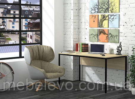 Стіл письмовий L-3p 750х1380х700мм Loft Design, фото 2