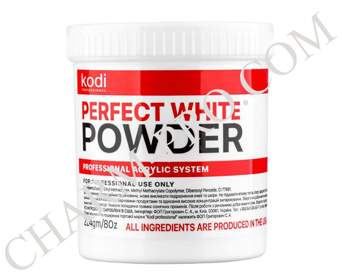 Базовий акрил білий Perfect White Powder Kodi (224г)