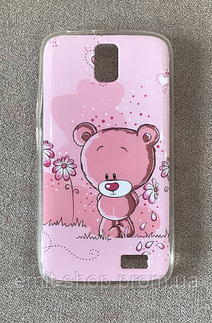 Силіконовий чохол-накладка для Lenovo A328 (Bear), фото 2