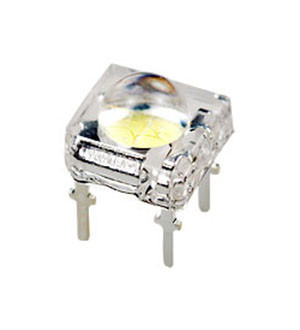5mm Piranha світлодіод зелений 3.3 V 4pin